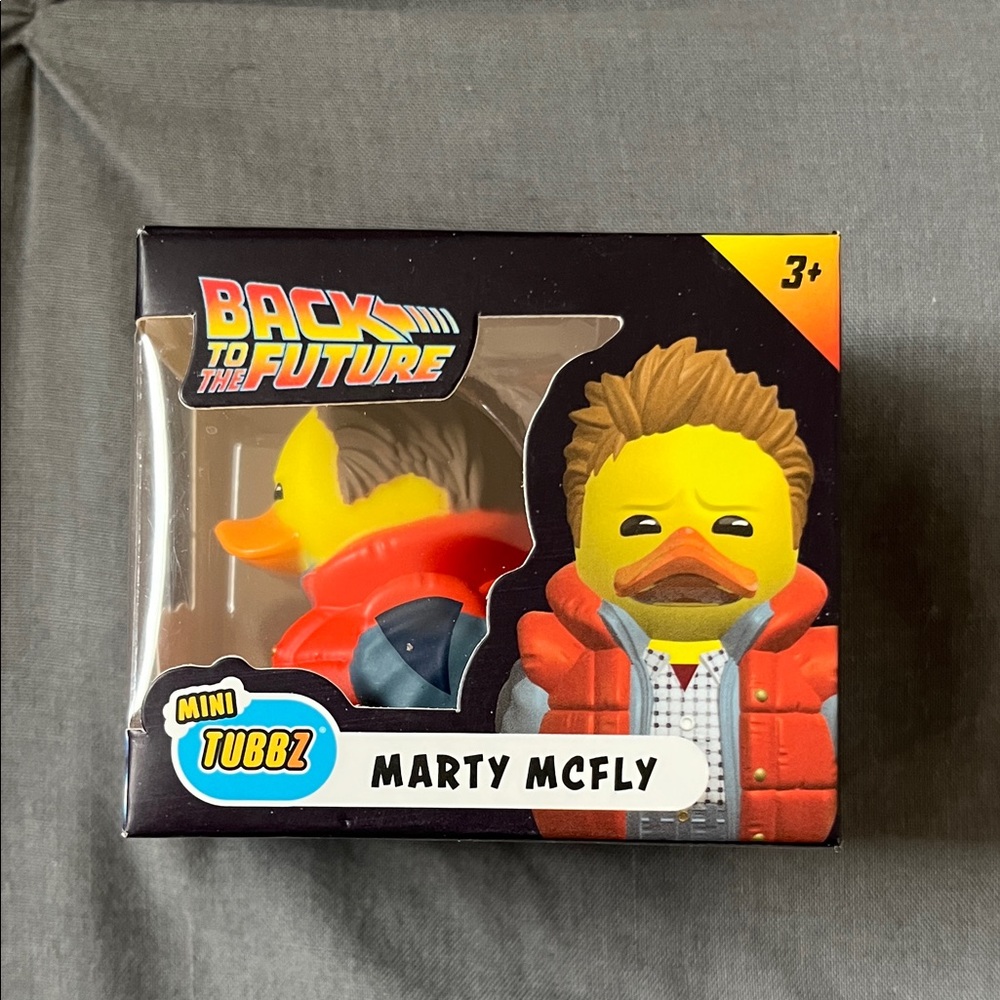 NWT Tubbz Mini Marty McFly Cosplaying Rubber Duck